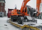 Колесный экскаватор DX160W
