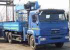 Автомобиль с краном-манипулятором -65117 тросовой